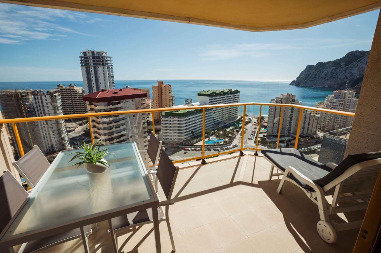 Apartmán En La Playa. Planta 19. Vistas Espectaculares. 2 Terrazas. Calpe Exteriér fotografie