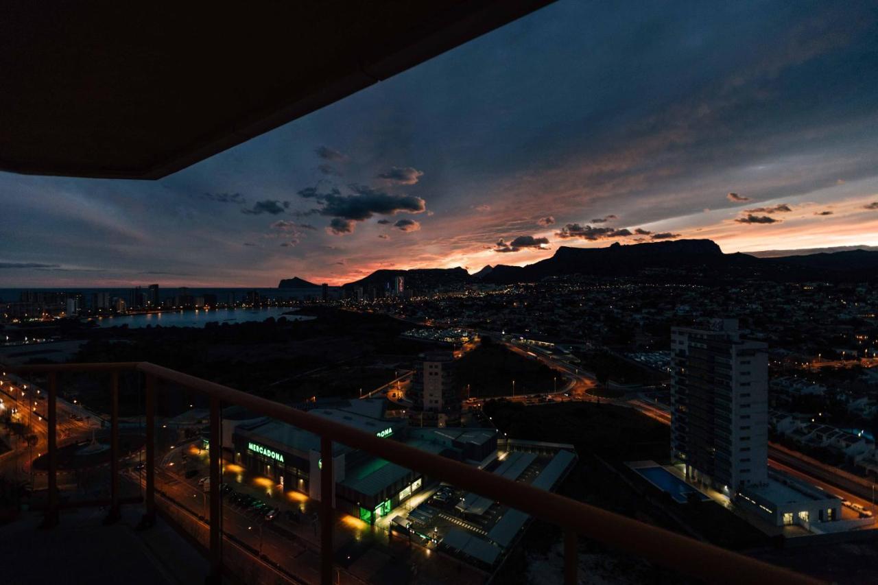 Apartmán En La Playa. Planta 19. Vistas Espectaculares. 2 Terrazas. Calpe Exteriér fotografie