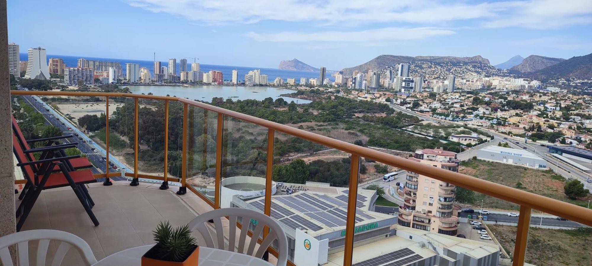 Apartmán En La Playa. Planta 19. Vistas Espectaculares. 2 Terrazas. Calpe Exteriér fotografie